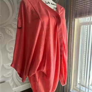BCBGMaxAzria Vibrant Pink Blouse
